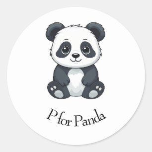 Adesivo P para Panda