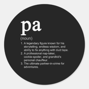 Adesivo Pa Definição Funny Noun Legal