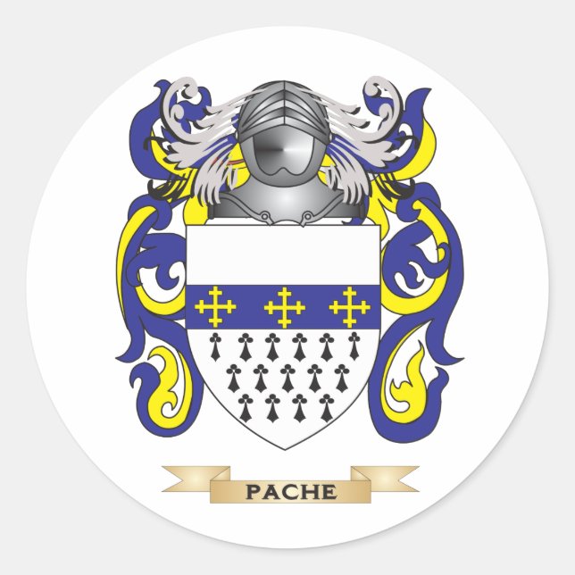 Adesivo Pache Casaco de Braços (Crest Familiar) (Frente)