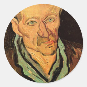 Adesivo Paciente no Hospital Santo-Paul por Vincent van Go