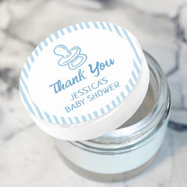 Adesivo Pacifier Breakfast Boy Baby Shower