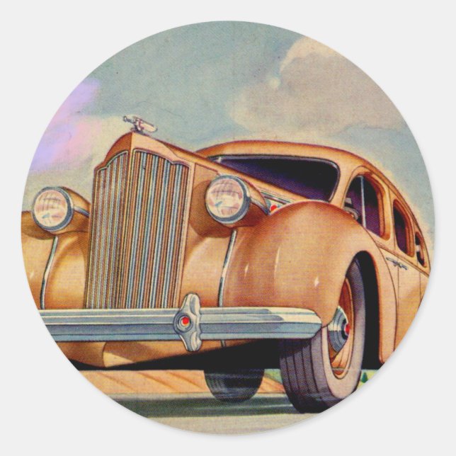 Adesivo Packard Super 8 1939 (Frente)