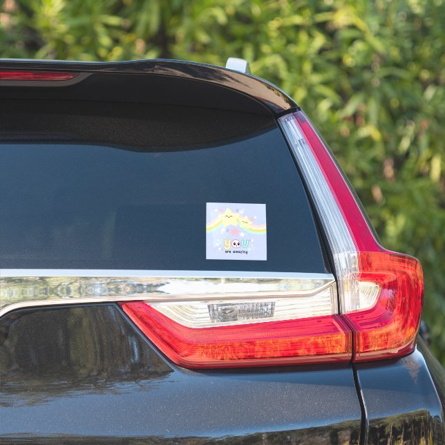 Adesivo Pacote Colorido de Padrões - Estilo do Gadget (Lado do carro)