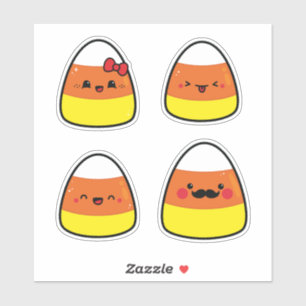 Adesivo Pacote de Autocolante da Família Kawaii Candy Cor