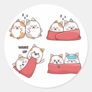 Adesivo Pacote de gatos