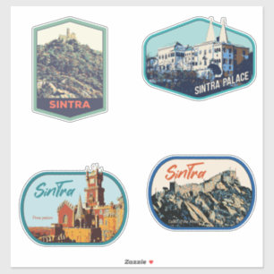 Adesivo Pacote de ilustração Sintra Portugal