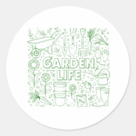 Adesivo Pacote de Jardim