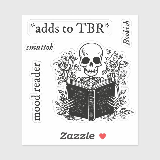 Adesivo Pacote de leitores de contrabando de livros (Folha)