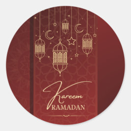 Adesivo Pacote de presente Ramadan Kareem
