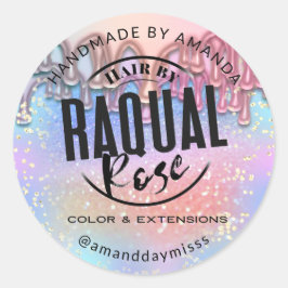 Adesivo Pacote de produtos para logotipos personalizados c