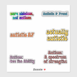 Adesivo Pacote de Sensibilização para a Neurodiversidade d
