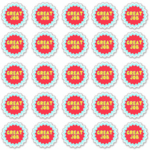 Adesivo Pacote de Stickers Coloridos de Professores Recomp