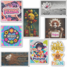 Pacote de Stickers Pixlyne #1