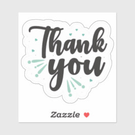 Adesivo Pacote para Pequenas Empresas Obrigado