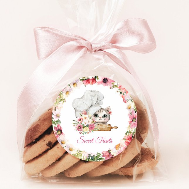 Adesivo Padaria Chef Kitten (Criador carregado)