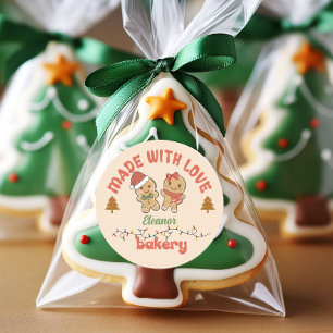Adesivo Padaria de Pão de Gingerpão de Natal