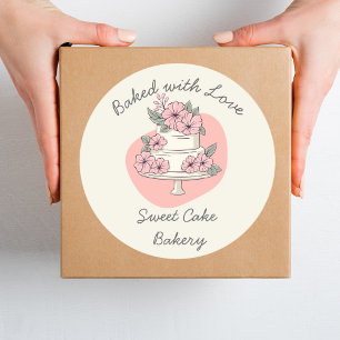 Adesivo Padaria Sweet Cake Assado com amor