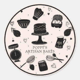 Adesivo padaria Utensils