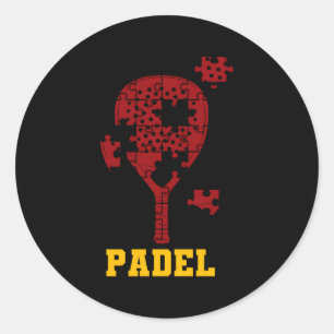 Adesivo Padel Paddle Tênis Paddel Racquet Ball Quebra-cabe