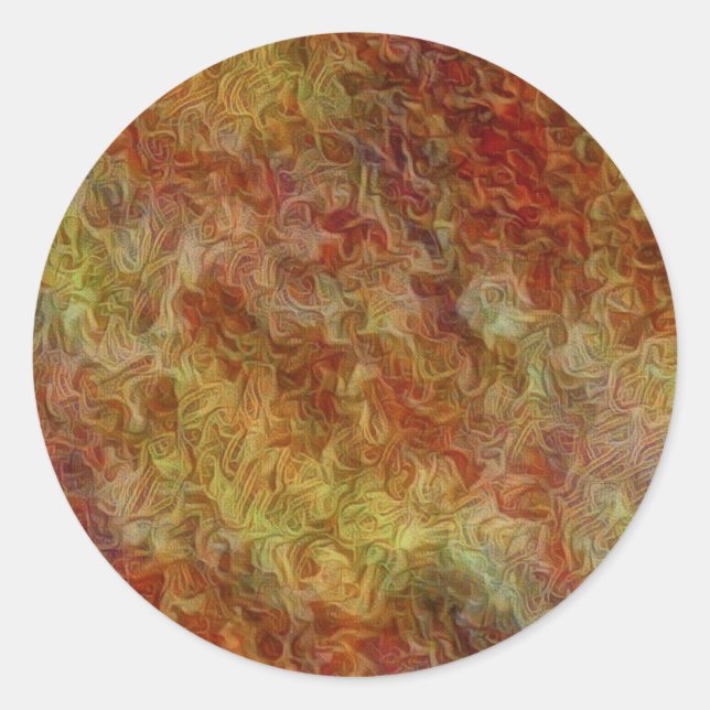 Adesivo padrão assustador (Frente)