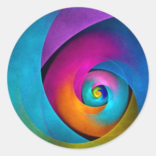 Adesivo Padrão Azul Cor-de-rosa Abstrato Floral Moderno #1