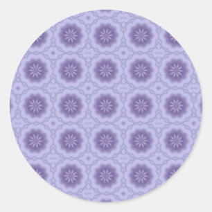 Adesivo Padrão Bonito na Lavanda nº 2