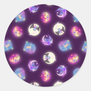 Adesivo Padrão Colorido de Desenho de Gatos Cortantes de H