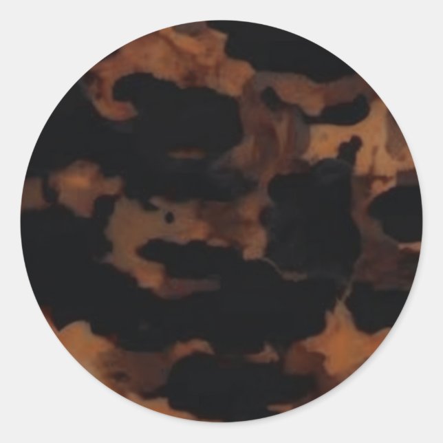 Adesivo Padrão contínuo de tartaruga, Tartaruga Chic (Frente)