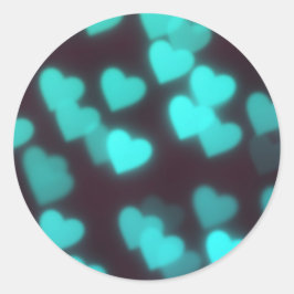 Adesivo Padrão Coração Moderno Correto