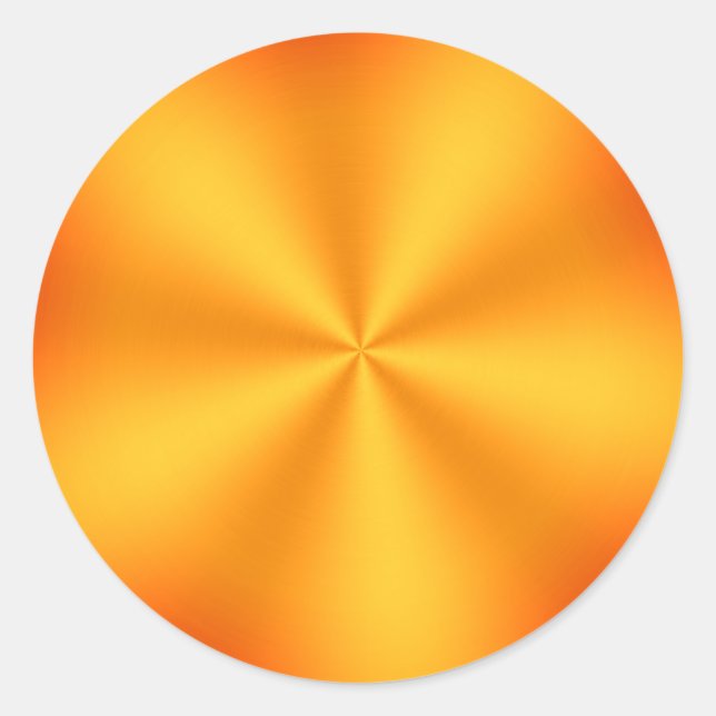 Adesivo Padrão de aparência radial do metal escovado laran (Frente)