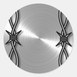 Adesivo Padrão de arame farpado