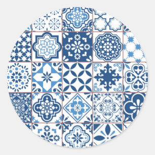 Adesivo Padrão de azulejos cerâmicos
