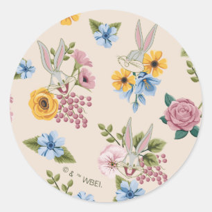 Adesivo Padrão de Bordado Floral do BUGS BUNNY™