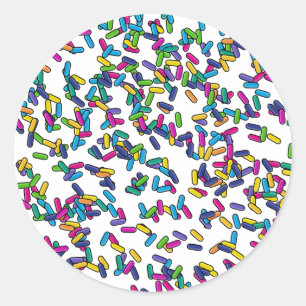 Adesivo Padrão de borrifadas espalhadas