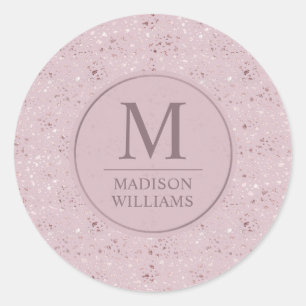 Adesivo Padrão de Brilho Dourado Rosa Pastel Bege Macio Pe