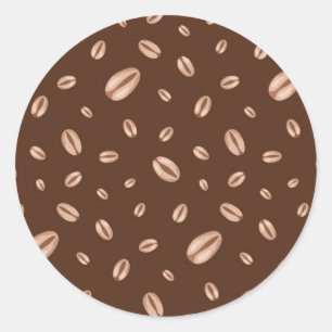 Adesivo Padrão de café