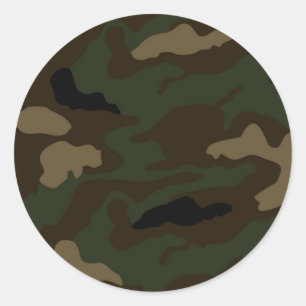 Adesivo padrão de camuflagem militar