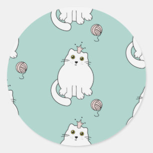 Adesivo Padrão de Cat