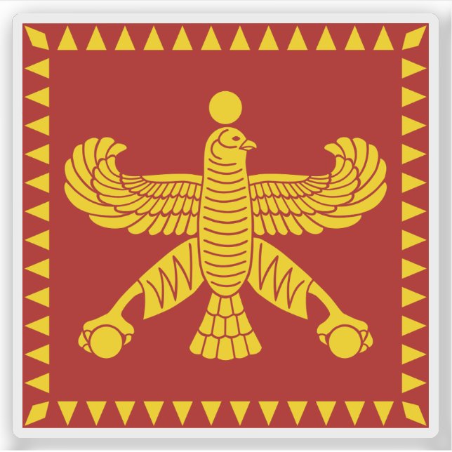 Adesivo Padrão de Ciro o Excelente (Frente)