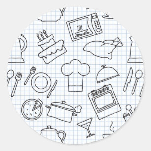 Adesivo Padrão de cozinha 4