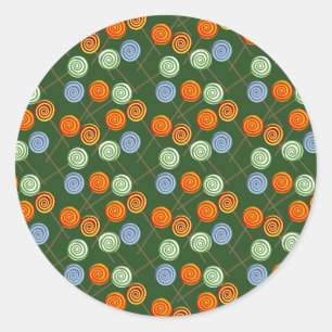 Adesivo Padrão de doces   Padrão do lombo   pirulito 22