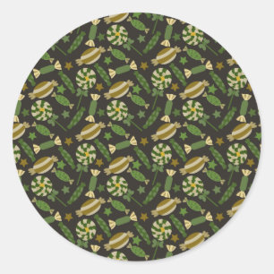 Adesivo Padrão de doces   Padrão do lombo   pirulito 44