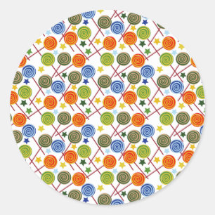 Adesivo Padrão de doces   Padrão do lombo   pirulito 61