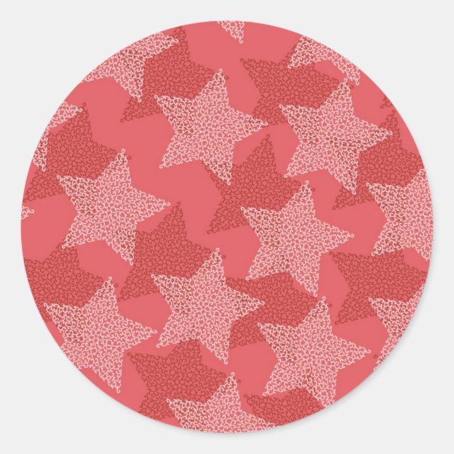 Adesivo Padrão de estrelas (Frente)