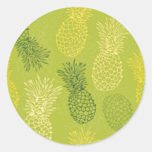 Adesivo Padrão de Estrutura de Tópicos do Pineapple em V