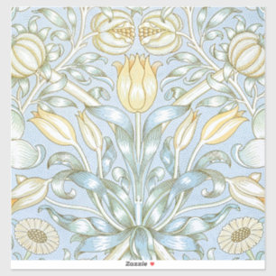 Adesivo Padrão de Flor de Lírio e Romã de William Morris