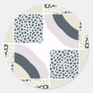 Adesivo Padrão de fundo mosaico geométrico elegante