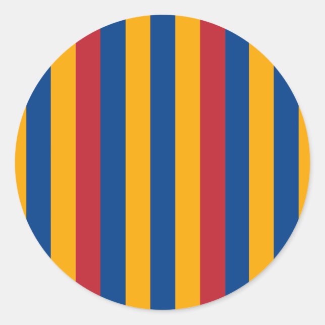 Adesivo Padrão de guarda do vaticano (Frente)