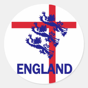 Adesivo Padrão de Inglaterra e cruz reais de St George