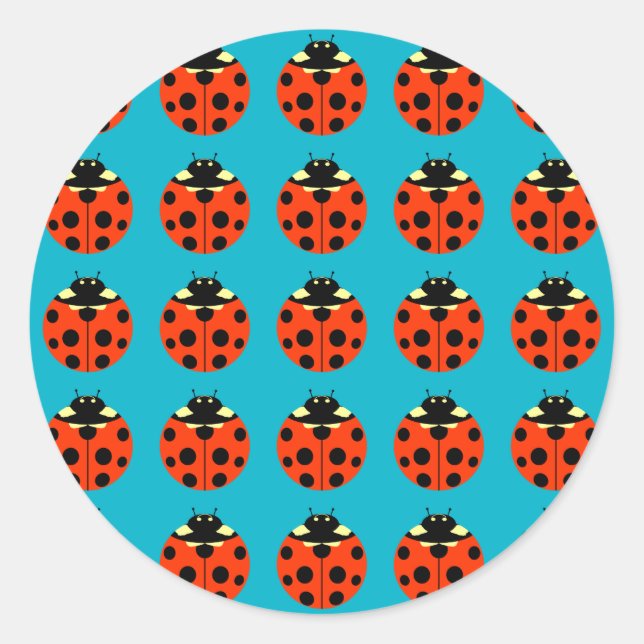 Adesivo padrão de ladybug (Frente)